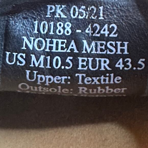 Olukai Nohea Mesh Slip On Shoes Men's 10.5 Gray Casual Comfort Loafer Sneakers - Picture 8 of 8